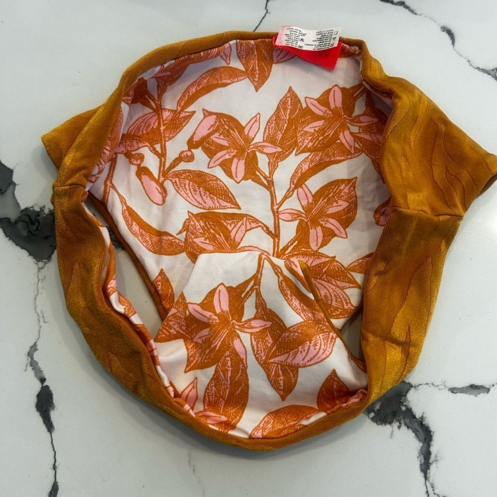 Maaji Rust Orange Bikini Set NWOT SMALL - Picture 4 of 6
